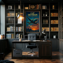 C-47 Skytrain Legendary Airborne Workhorse Poster