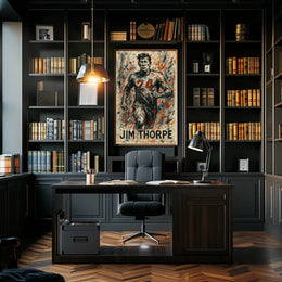 Jim Thorpe Athletic Legend Poster