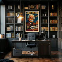 Albert Einstein Theory Of Relativity Poster