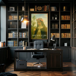 Saint Rose Of Lima Poster