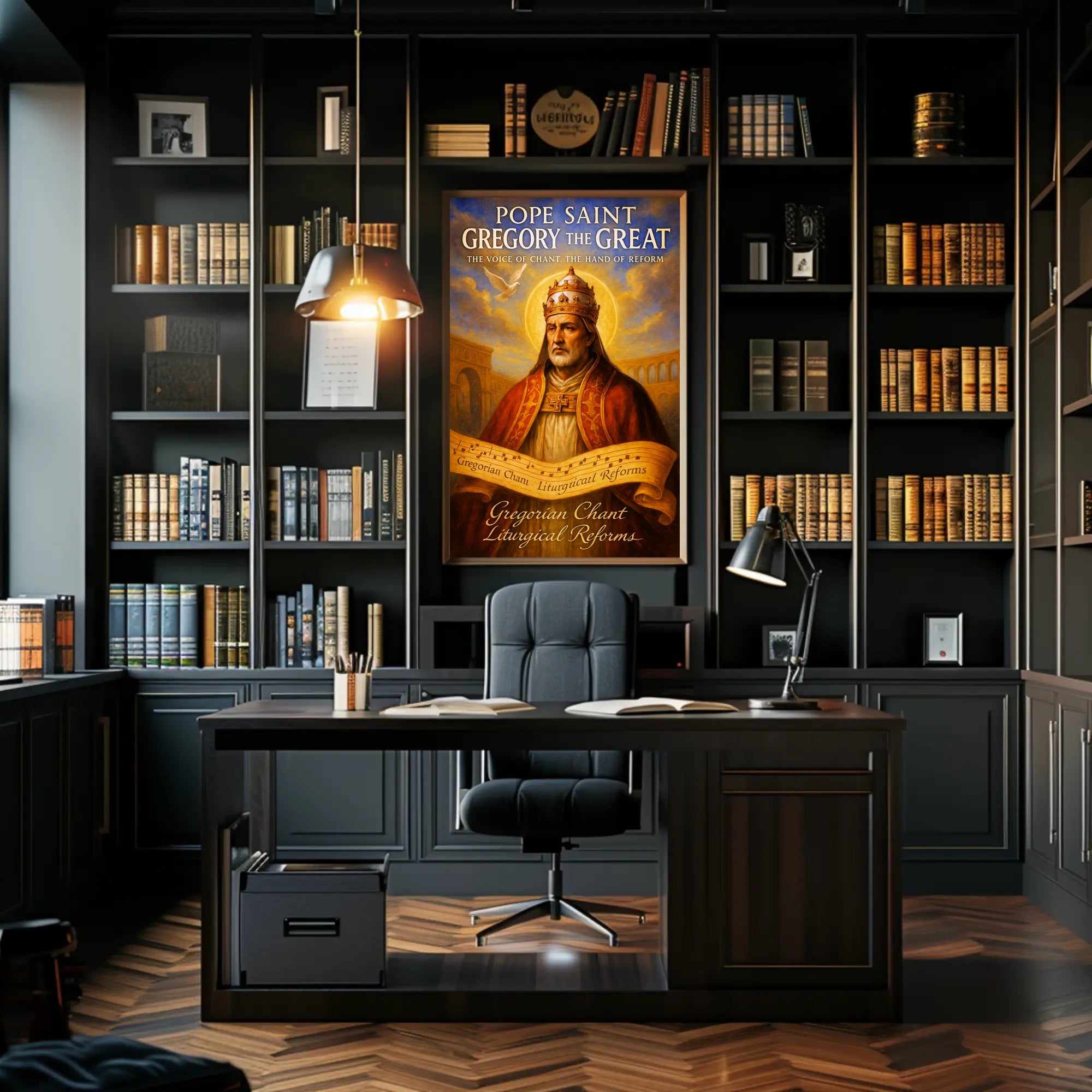 Pope Saint Gregory the Great Poster PosterGoat