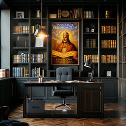 Pope Saint Gregory the Great Poster PosterGoat