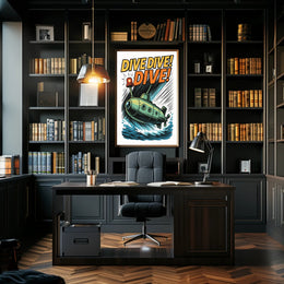 Dive Dive Dive! Poster PosterGoat