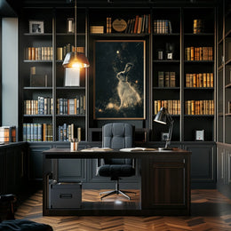 Celestial Rabbit Poster