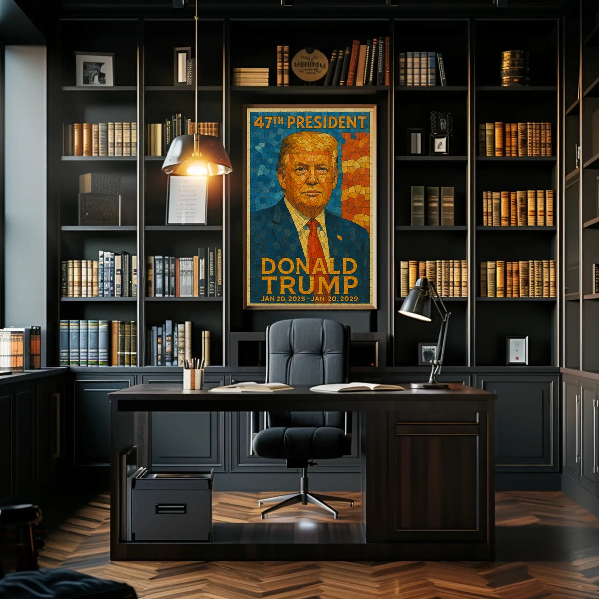 Donald Trump Vision of Triumph Poster