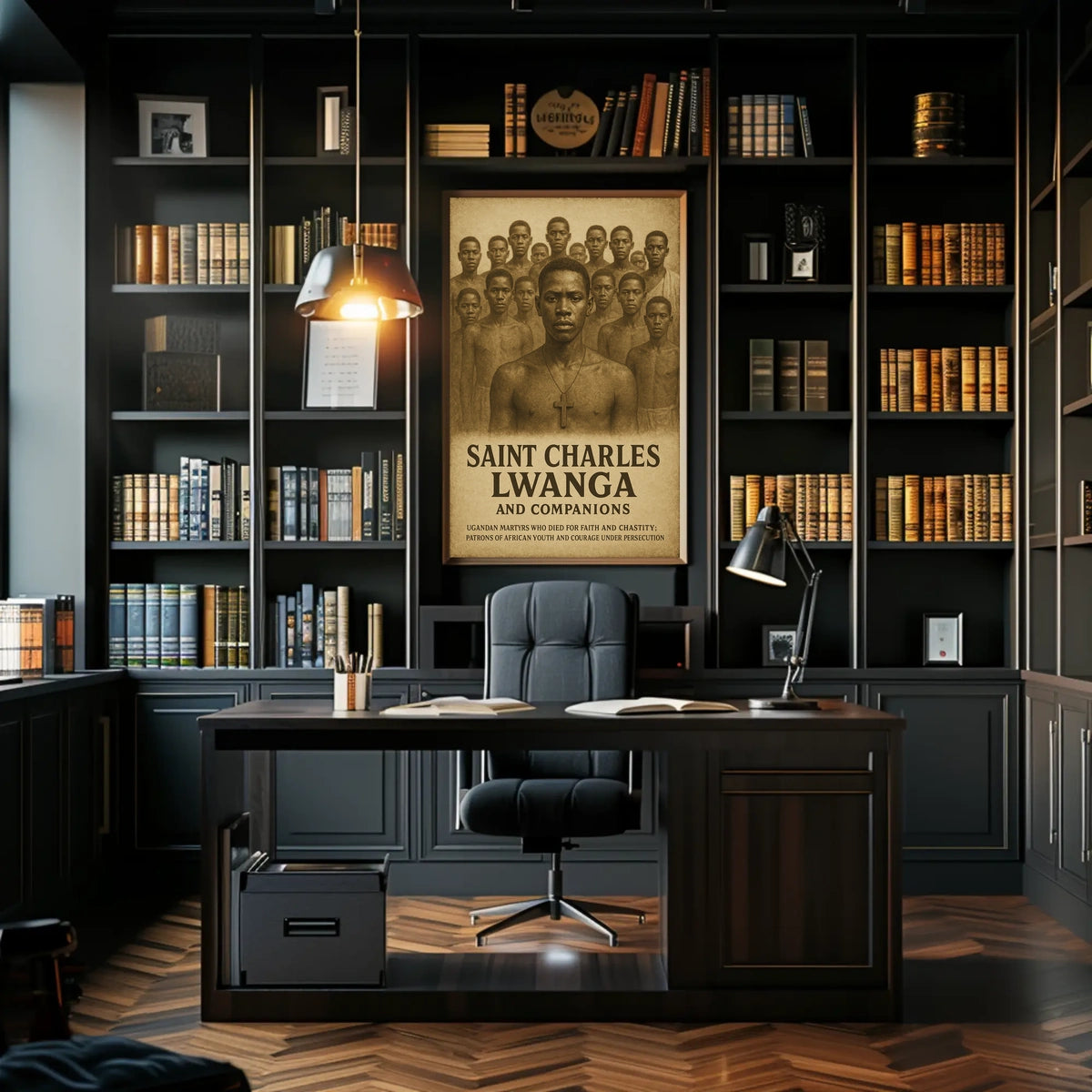 Saint Charles Lwanga And Companions Poster
