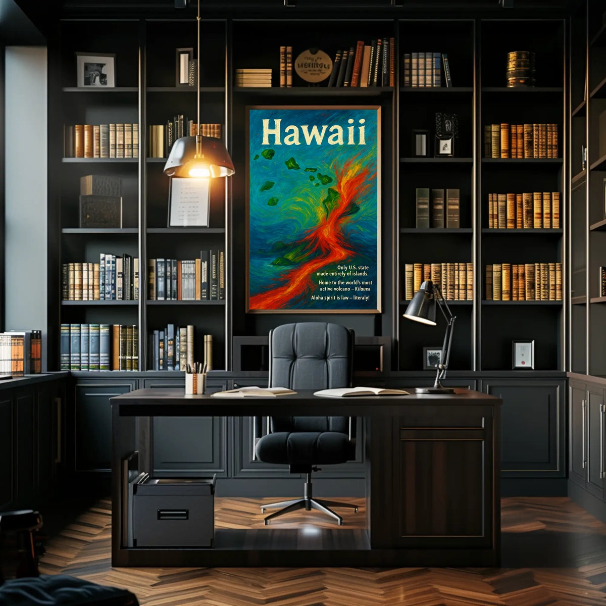 Hawaiian Volcano Art: Kilauea's Fiery Aloha Spirit