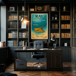 Rays Graceful Sea Dwellers Poster