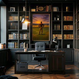 Field of Dreams Jim Thorpe Poster