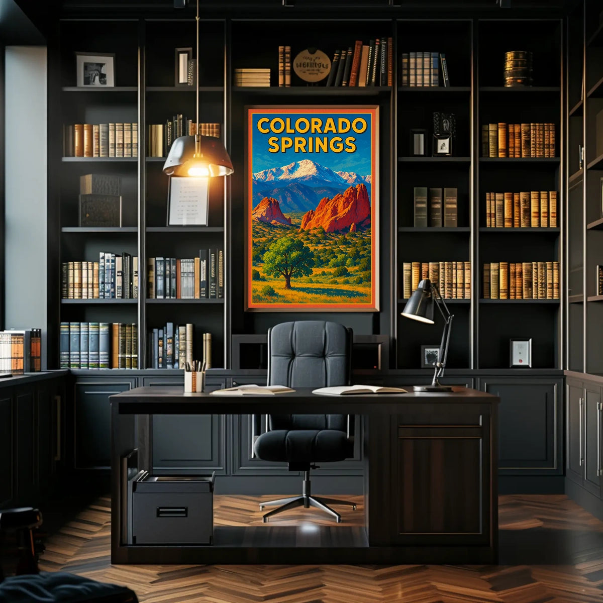 Colorado Springs Scenic Poster