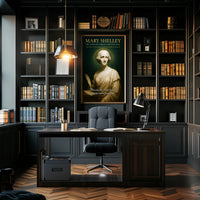 Mary Shelley - The Voice of Science and the Soul Poster PosterGoat