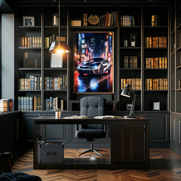 Sleek Urban Drive Poster PosterGoat