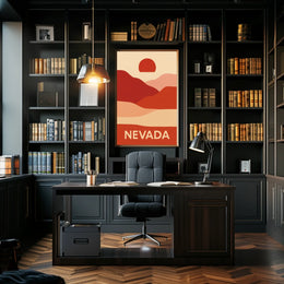 Nevada Sunset Poster