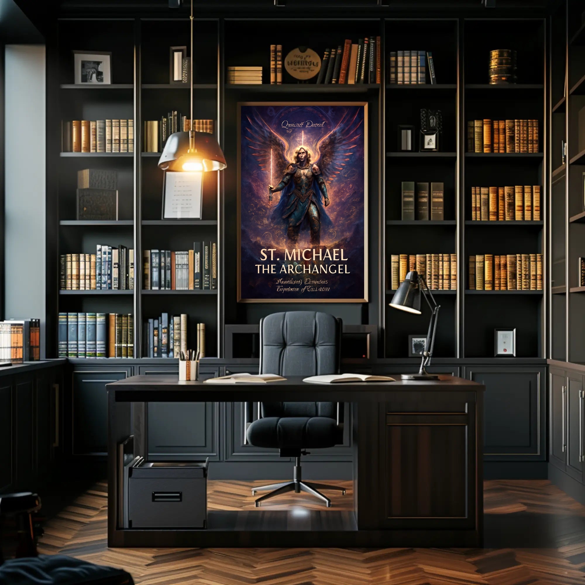 St. Michael the Archangel Poster PosterGoat