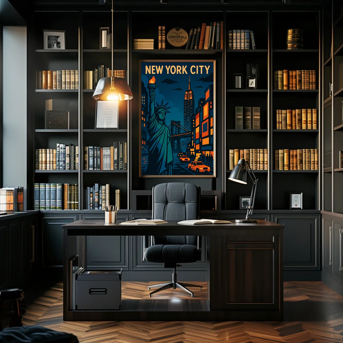 New York City Skyline Poster