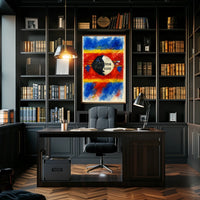 Vibrant Abstract Composition Abstract Poster