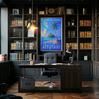 Aitutaki Cook Islands Paradise Poster