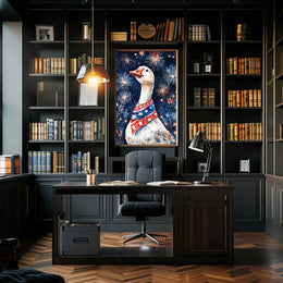 patriotic goose Poster