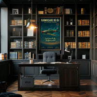 Kawasaki Ki-61 The Elegant Fighter Poster
