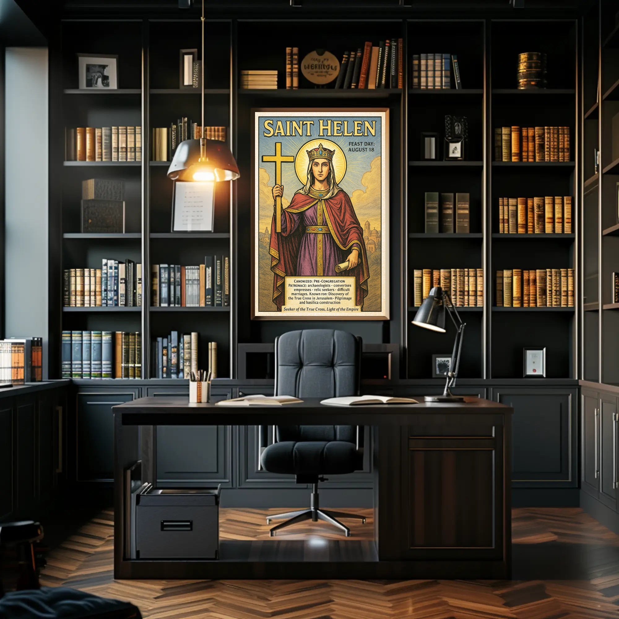 Saint Helen Poster PosterGoat