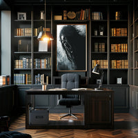 Intense Expression Art Poster for Home Decor and Wall Art PosterGoat