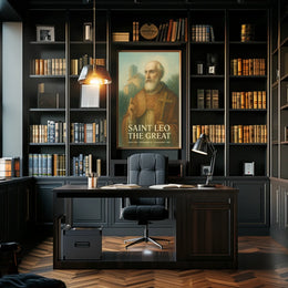 Saint Leo The Great Poster