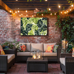 Tropical Foliage Delight Poster