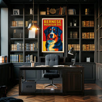 Bernese Mountain Dog Poster