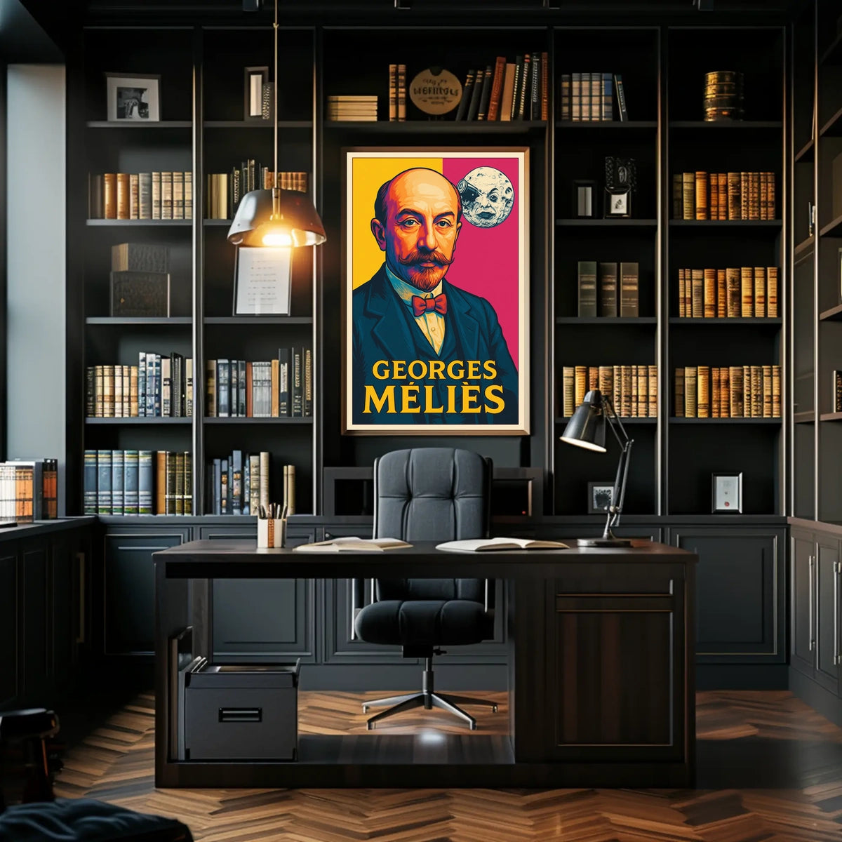Georges Méliès Cinematic Pioneer Poster