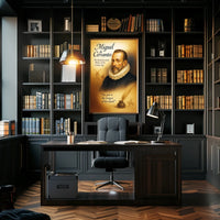 Miguel de Cervantes The Quintessential Writer of the Golden Age Poster