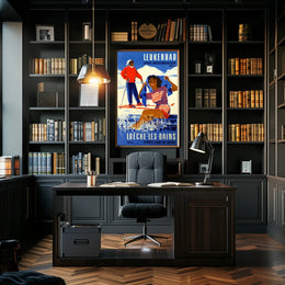 Leukerbad Winter Sports And Spa Poster