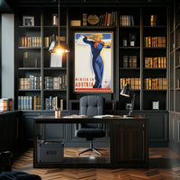 Winter in Austria Travel Poster PosterGoat