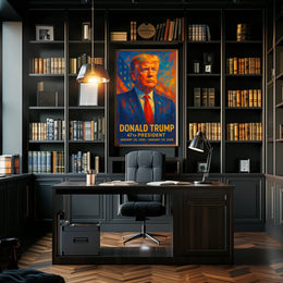 Donald Trump 47Th President Poster