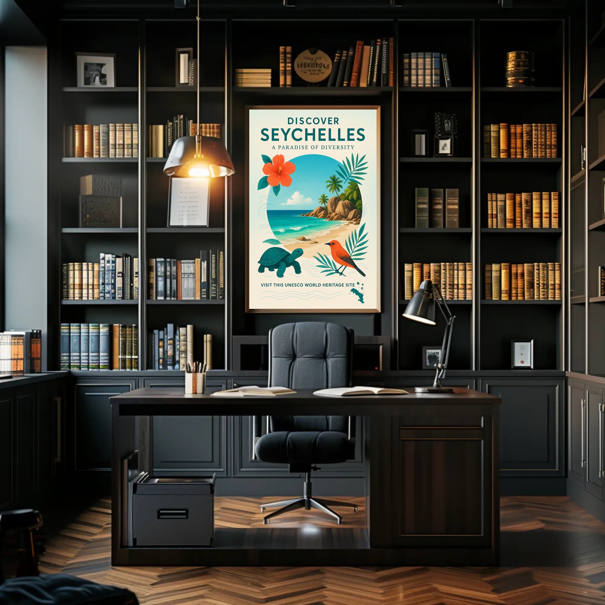 Discover Seychelles  A Paradise of Diversity Poster PosterGoat