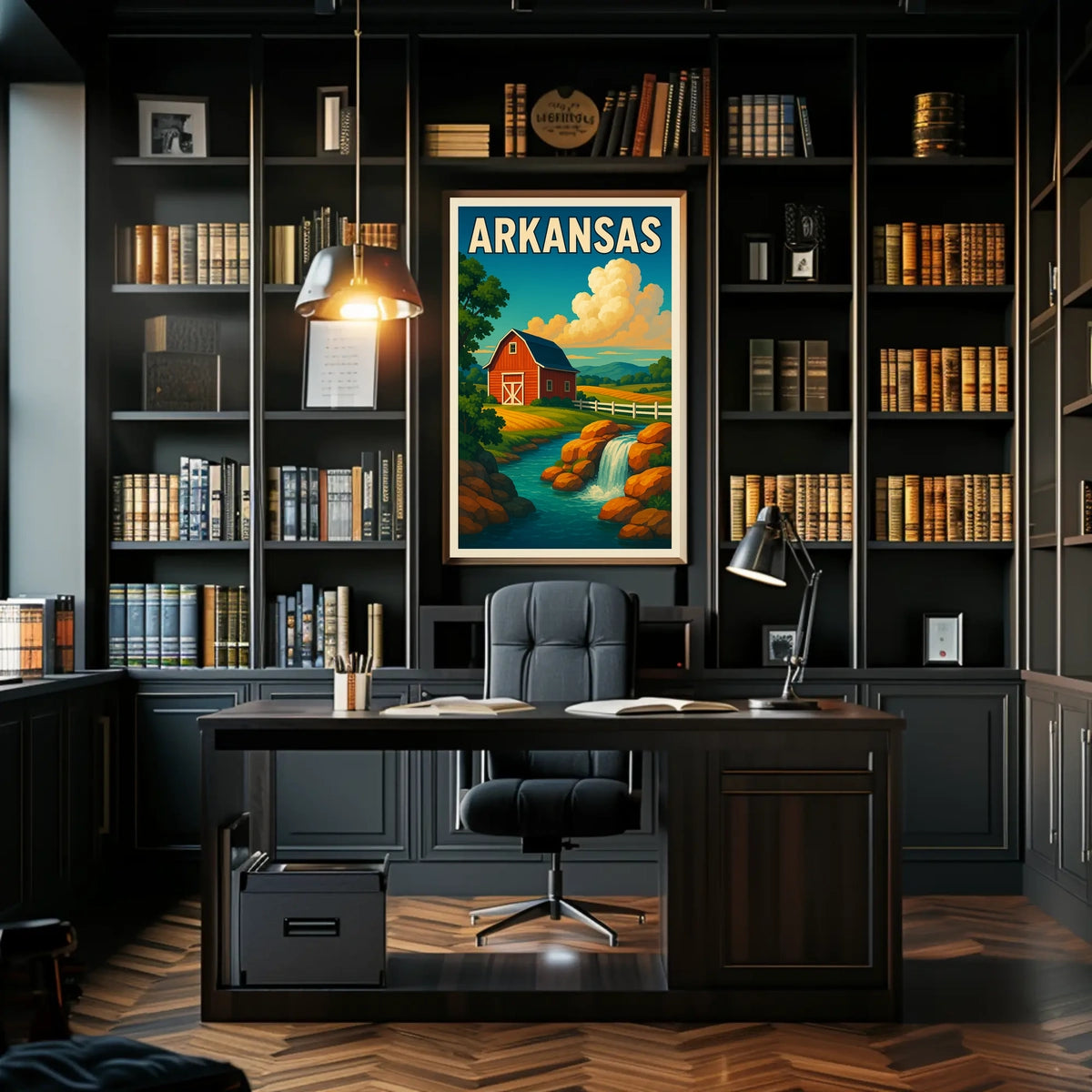 Scenic Arkansas Poster