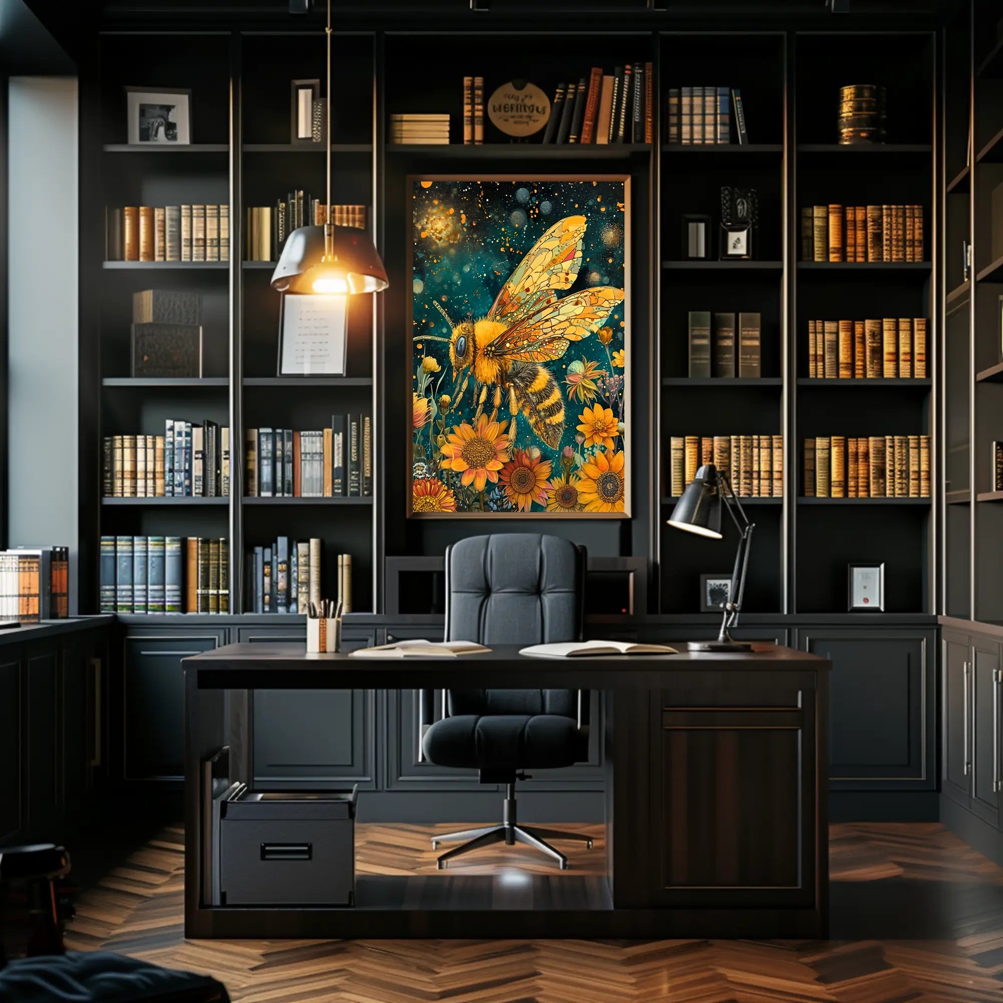 The Enchanted Bee William Morris Art Poster