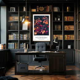 William Morris Cotton Prints Exhibition Poster