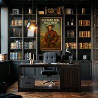 Buffalo Bill Wild West Show Cultural or Heritage Poster