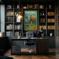 Pickleball A Game for All Ages Poster