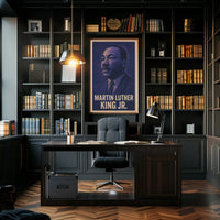 Martin Luther King Jr. A Visionary Poster