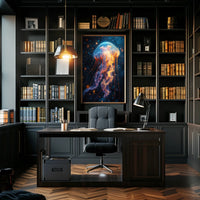 Ethereal Jellyfish Poster