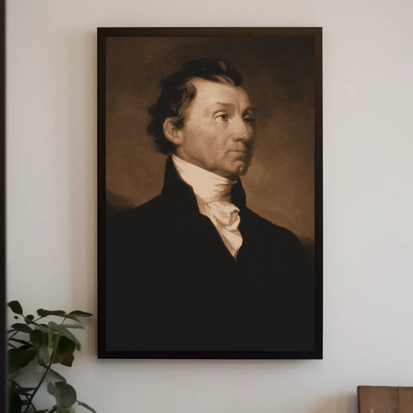 James Monroe 5th President Sepia Photo