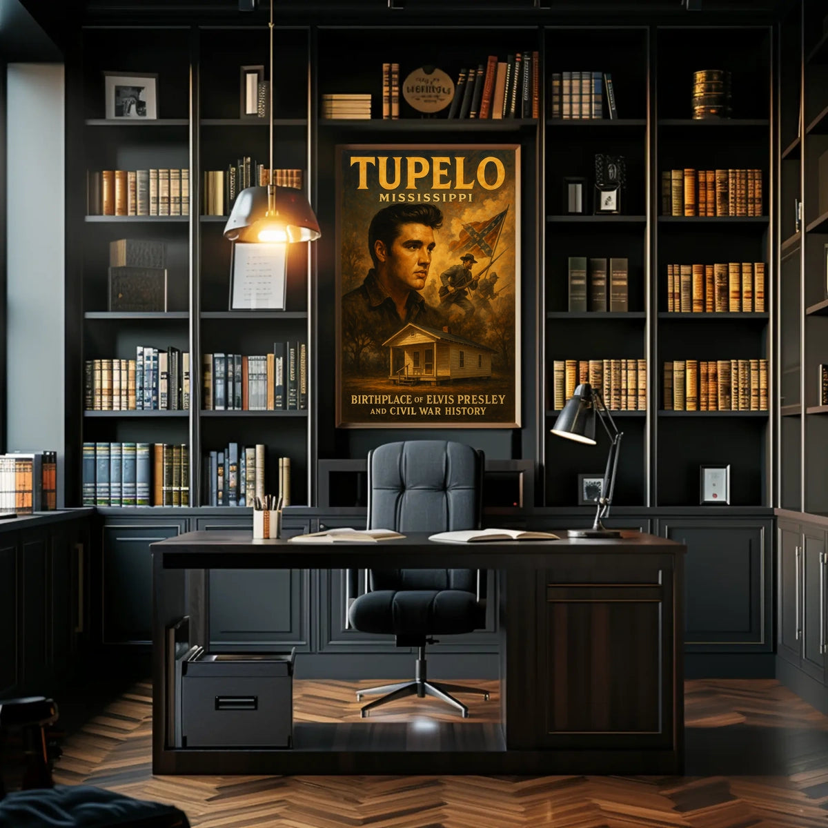 Tupelo, Mississippi Birthplace Of Poster