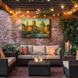 Copenhagen Charm Poster