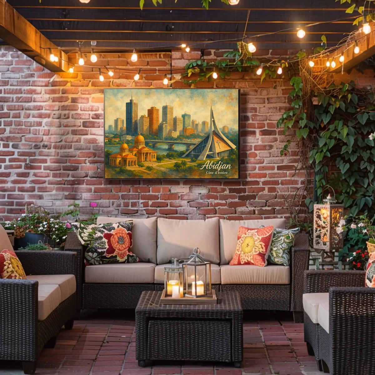 Abidjan Côte dIvoire Poster