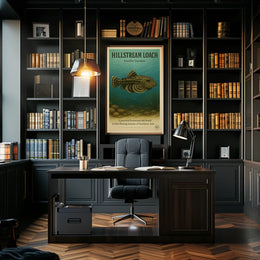Hillstream Loach Sewellia Lineolata Poster