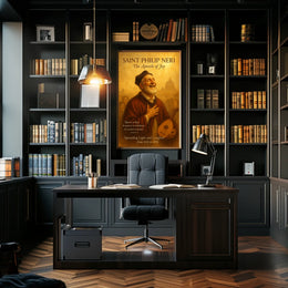 Saint Philip Neri The Apostle of Joy Poster