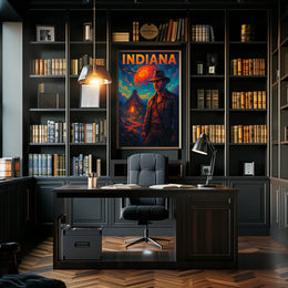 Indiana Adventure Poster