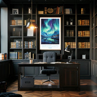 Northern Lights in Iceland Poster