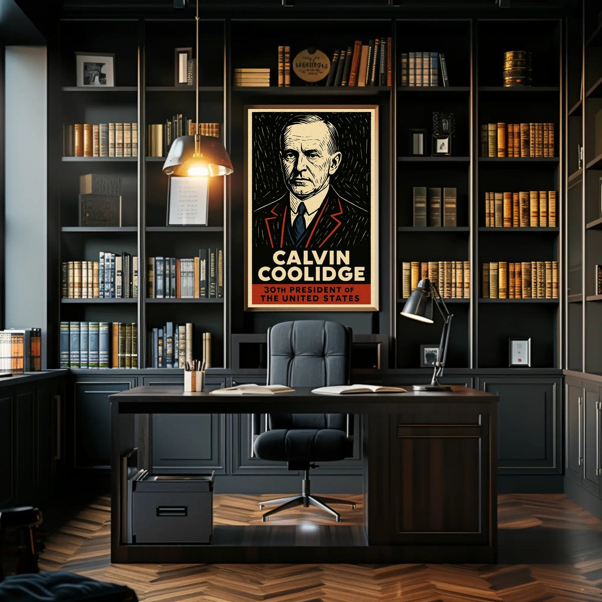 Calvin Coolidge 30th President Poster